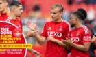 Will Aberdeen boss Jimmy Thelin start Topi Keskinen, centre, pictured with Ester Sokler, left, and Vicente Besuijen, right, after Finn Keskinen scored the winner against Queen's Park?