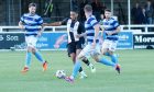 Dayshonne Golding in action for Elgin City against Banks o' Dee. Image: Robert Crombie.