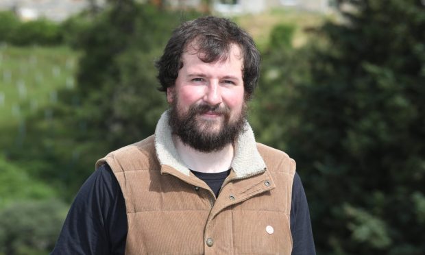 Euan Christie is the first head distiller at the new distillery. Image: Peter Jolly