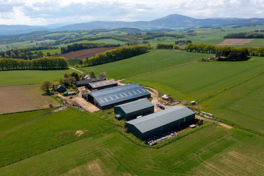 A farm on The MacRobert Trust's estate.