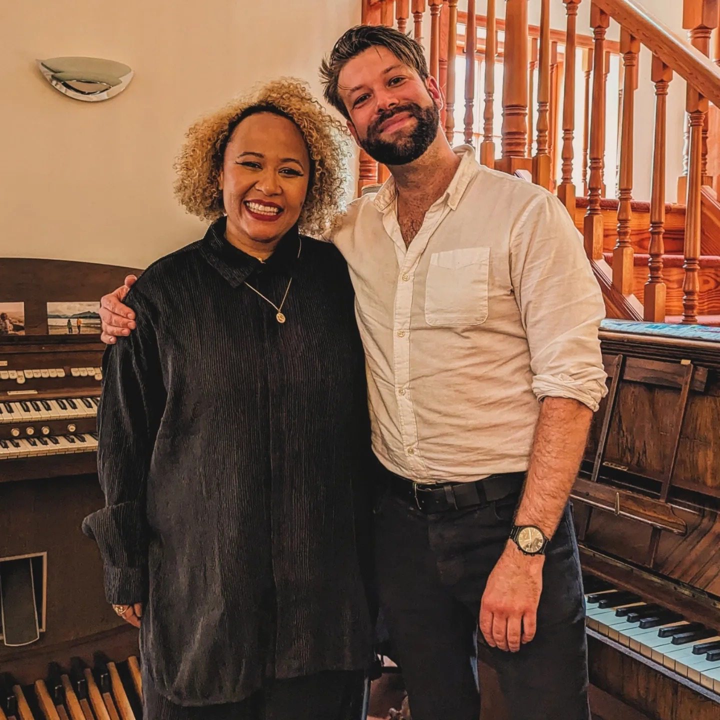 Don Barclay and Emeli Sande 