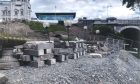 Granite at Union Terrace Gardens in Aberdeen. A new policy on selling slabs like these has now been agreed.