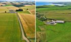 Greystone Farm, near Fisherford, and East Mains and Pennan Farm, near Fraserburgh. These two Aberdeenshire farms are both up for sale.