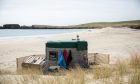 Haar Sauna is creating heatwaves at St Ninian's Beach in Shetland.