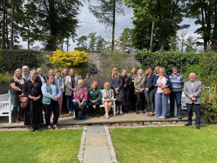 Attendees at the Women in Agriculture Scotland event in Tarland.