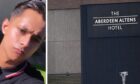 Imran Ali admitted using 'disgusting' language towards a young woman at the Aberdeen Altens Hotel. Image: Facebook/DC Thomson.