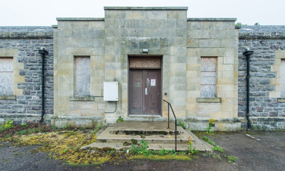 Former maternity wing at Leanchoil 