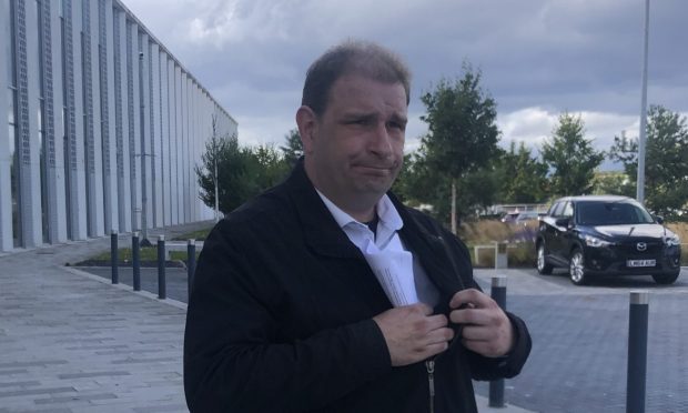 Dean Barclay was sentenced at Inverness Sheriff Court. Image: Facebook / DC Thomson