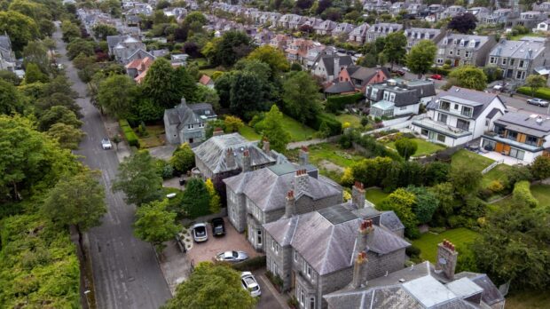 What will happen to Aberdeen house prices in 2025? Image: Kenny Elrick/DC Thomson