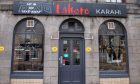 Outside Lahore Karahi on King Street, Aberdeen.