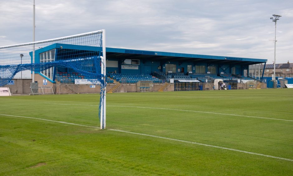 Peterhead FC were one of the clubs hit hardest by the pandemic. Image: Kath Flannery/DC Thomson