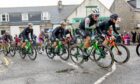 Tour of Britain cyclists race through Alford back in 2022