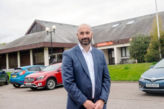 Sport Aberdeen chief executive Keith Heslop wants to open a cafe and gym in the Westburn Park bowling pavilion, currently branded Get Active at Westburn. Image: Kath Flannery/DC Thomson