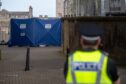 A man has died following reports of a person falling from a high-rise building in the Gallowgate area of Aberdeen.