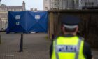 A man has died following reports of a person falling from a high-rise building in the Gallowgate area of Aberdeen.