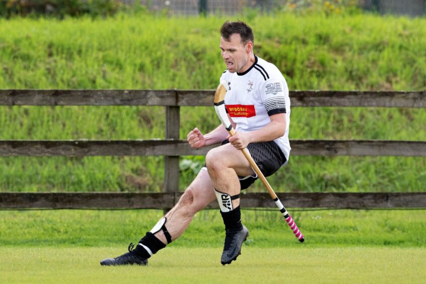 Lovat's Greg Matheson. Image: Neil G Paterson.