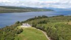 Lairg Lodge offers breathtaking views of Loch Shin. Image: Savills.