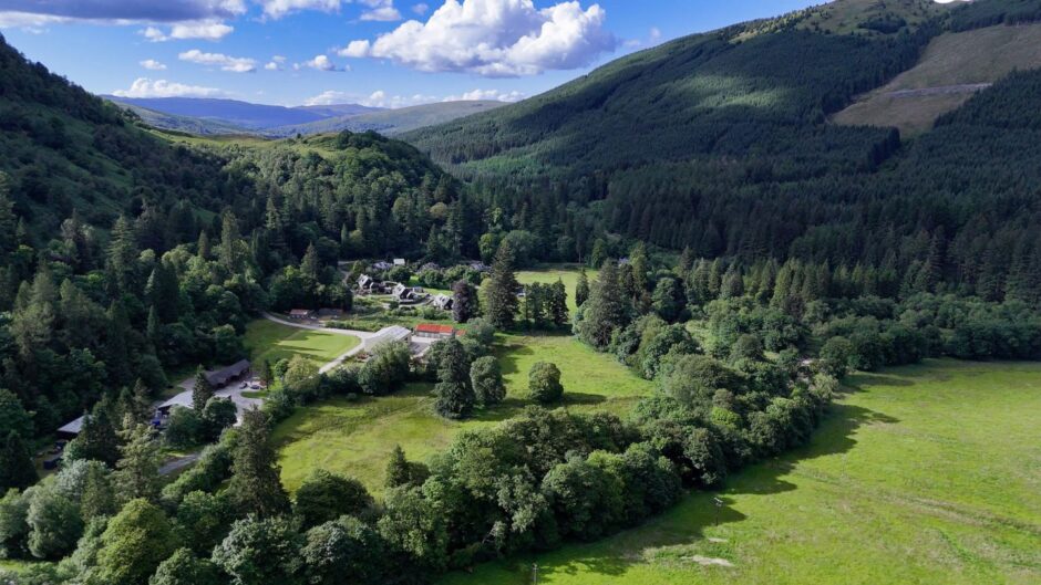 Glenshellish Farm in Argyll 