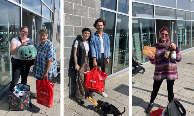 Excited shoppers have been some of the first in the city to visit the new TK Maxx.