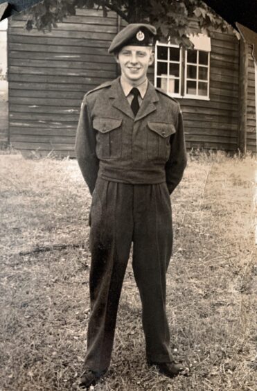 Norman in his RAF days.