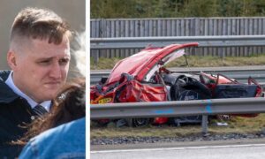 Gavin Coull was found guilty of causing the crash on the A90. Image: DC Thomson/Newsline