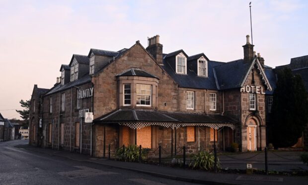 £200k plans to bring back bar at Aboyne’s closed Huntly Arms Hotel