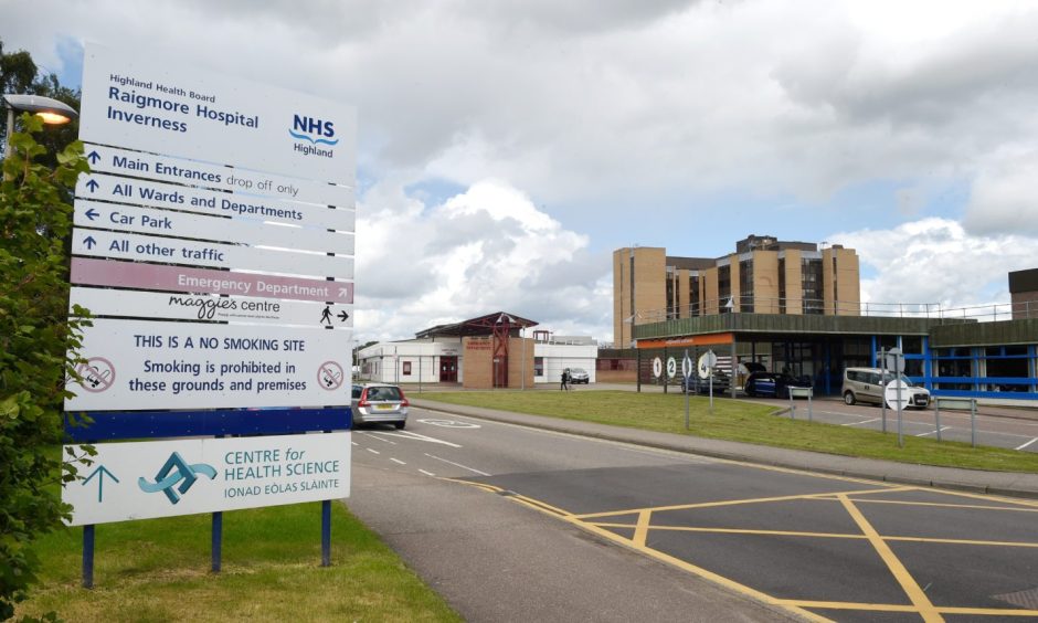 Facade of Raismore Hospital.