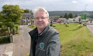 Russell Fraser, managing director of the Loch Ness Hub, in Drumnadrochit. Image: Sandy McCook/DC Thomson