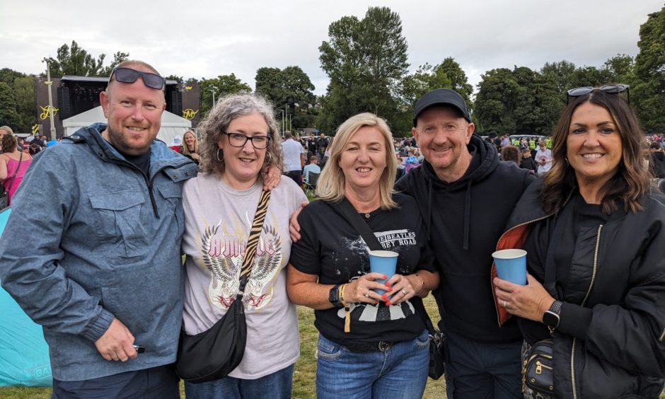 Fans at MacMoray