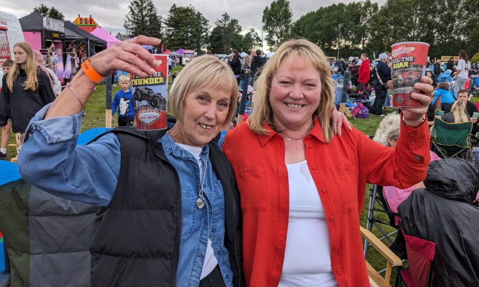 Fans at MacMoray. 