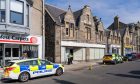 The drugs were found inside the old WHSmith building in Buckie. Image: Jasperimage