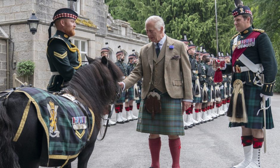 King Charles at Balmoral