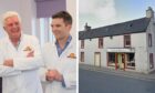 (Left) Peter Ford is behind the transformation of the former Rothes bakery. Image: Google Maps/Peter Ford