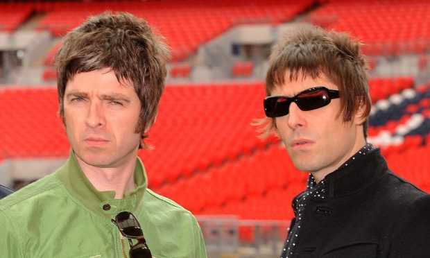 Liam and Noel Gallagher