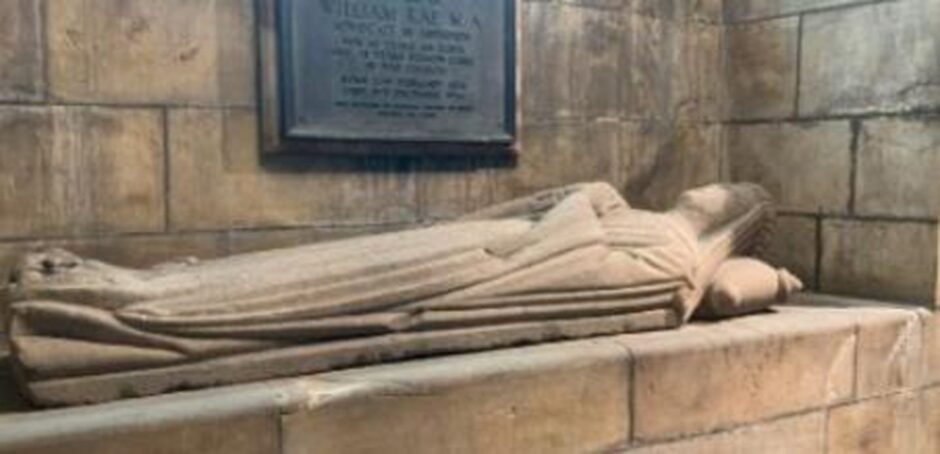 Statues like this one in Kirk of St Nicholas' from the 15th century will be open to the public. Image: Mill Architects