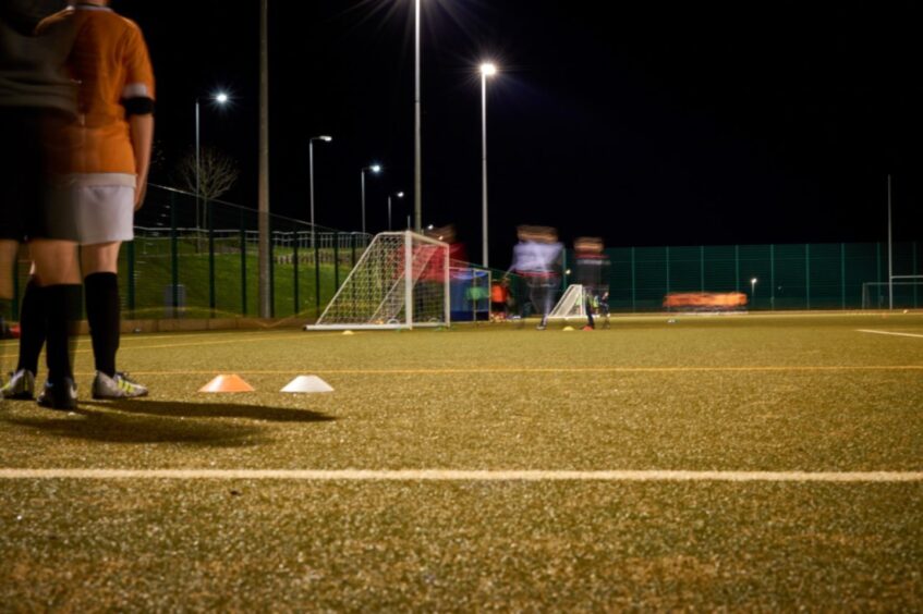 Sport Aberdeen's 3G football pitch at Garthdee. Image: Sport Aberdeen