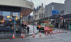 High Street is being closed off.