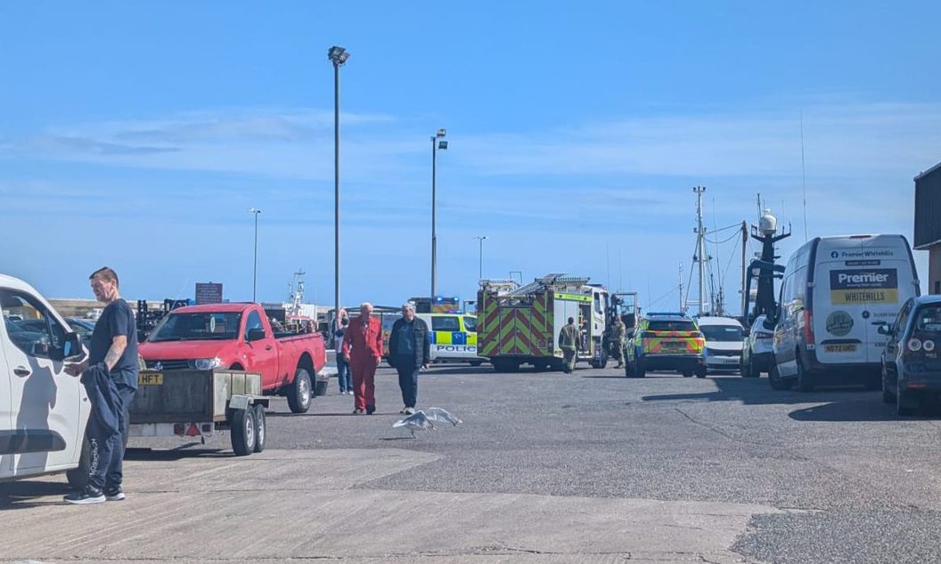 Fraserburgh Harbour.