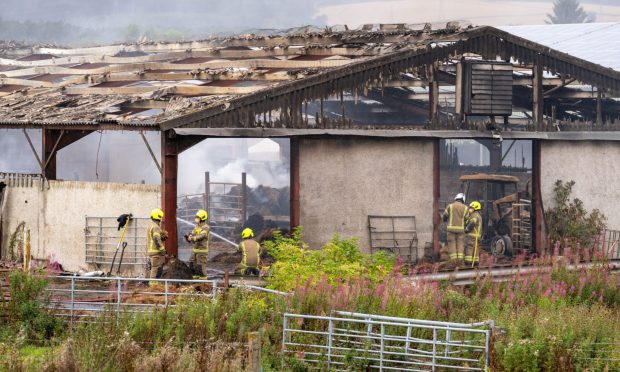 farm alness destroyed fire