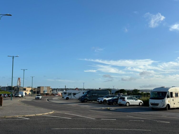 The area near the Aberdeen Beach. 