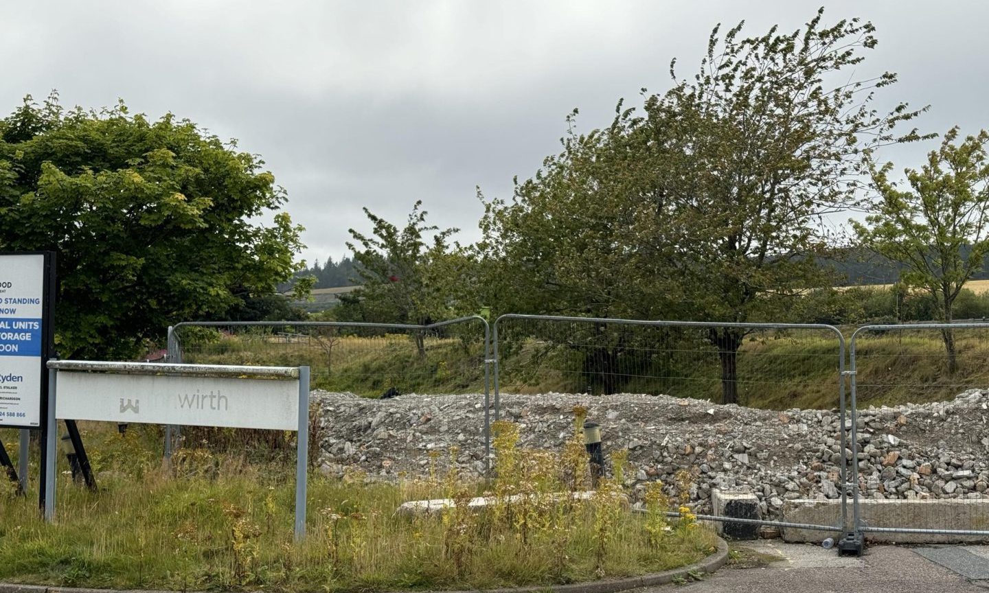 The Craigievar House site is on the list of derelict land in Aberdeen