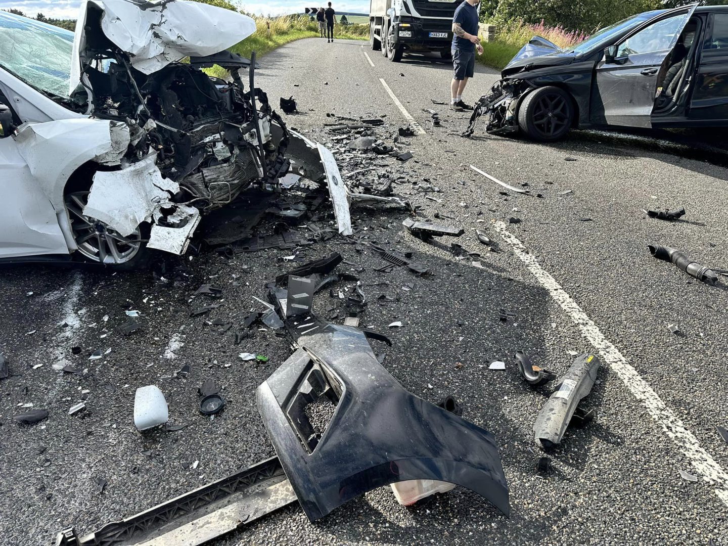 Driver shares harrowing details of injuries from A920 crash