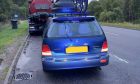 The driver was stopped due to the "manner of their driving". Image: Police Scotland