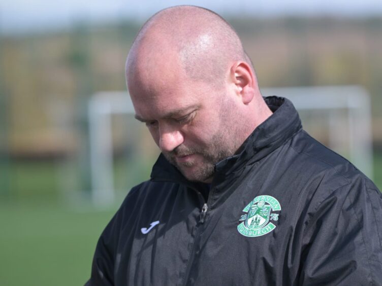 Lee McIntosh, head of goalkeeping at Hibs Girls and community academy