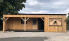 The exterior of Netherton farm shop in Aberlour