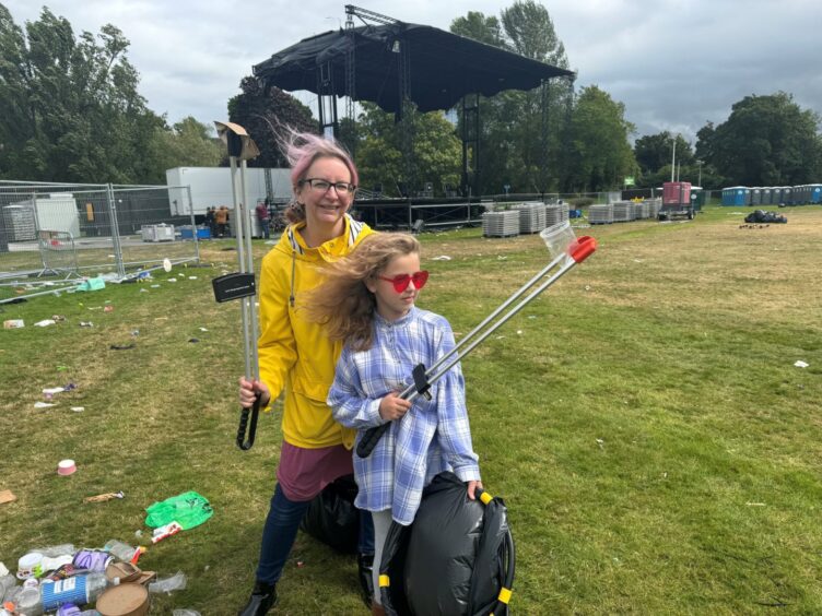 Gillian Barber and her daughter Sophie.