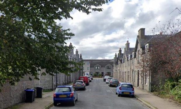 Screenshot of Princes Street in Inverurie