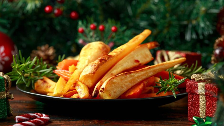 Parsnips at Christmas