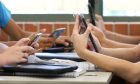 Readers had strong views on mobile phone use in schools, as head teachers are given the power to ban them. Image: Shutterstock