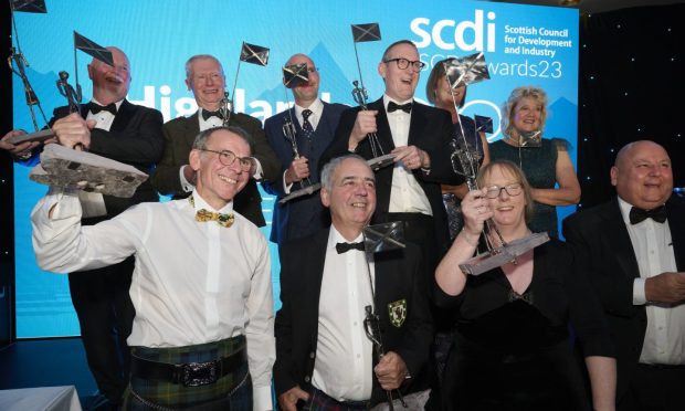 Last years winners at Highlands and Islands Business in Excellence Awards. Image: Prosper